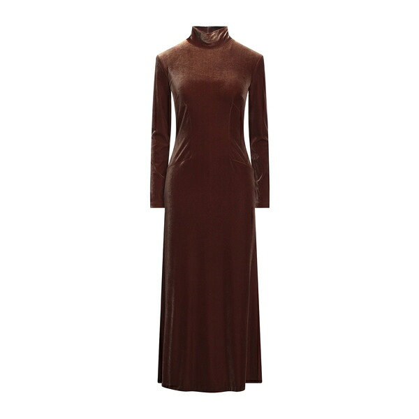 【送料無料】 コンパーニャ イタリアーナ レディース ワンピース トップス Maxi dresses Brown 27,936円