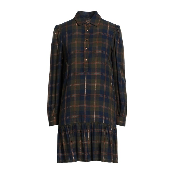 【送料無料】 ガウド レディース ワンピース トップス Mini dresses Green