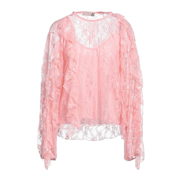 【送料無料】 ハブワン レディース Tシャツ トップス Tops Pink