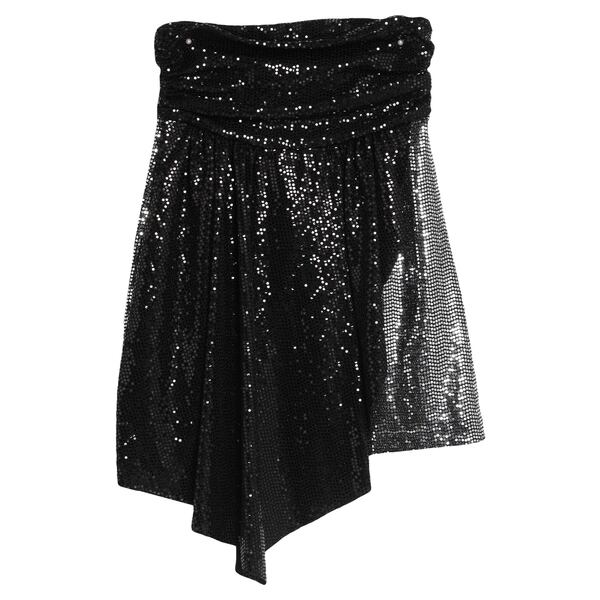 【送料無料】 アニエバイ レディース スカート ボトムス Mini skirts Black