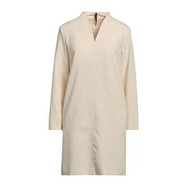【送料無料】 マニラグレース レディース ワンピース トップス Mini dresses Beige|asty