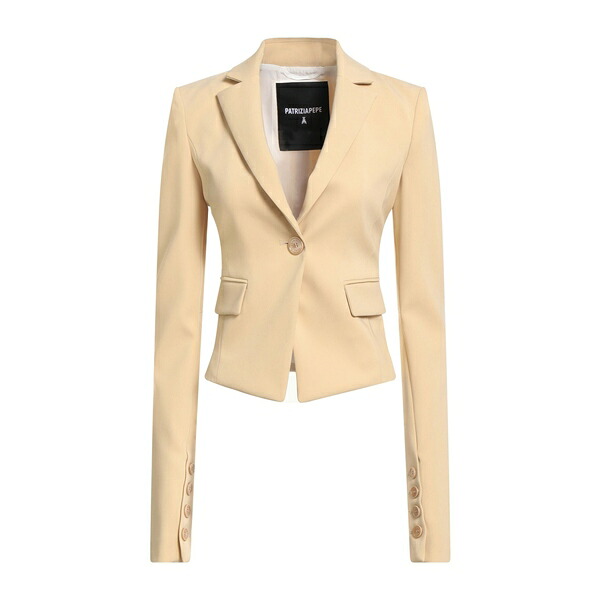 【送料無料】 パトリツィア ペペ レディース ジャケット＆ブルゾン アウター Blazers Beige