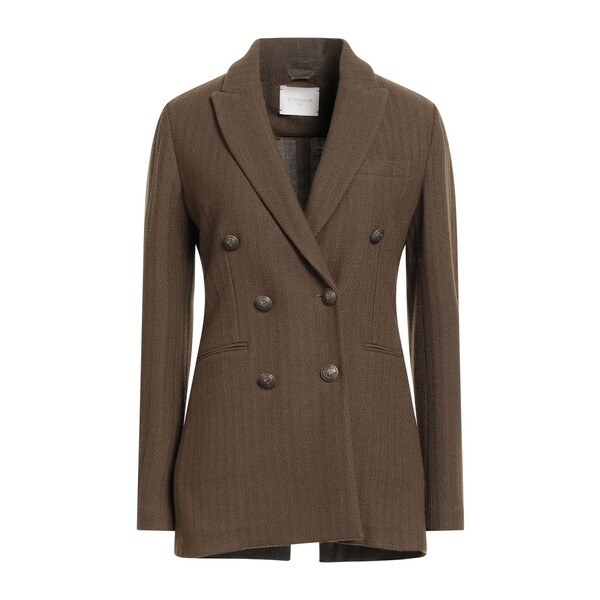 【送料無料】 チルコロ1901 レディース ジャケット＆ブルゾン アウター Blazers Green