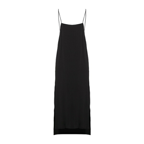 【送料無料】 イザベル・ベネナート レディース ワンピース トップス Midi dresses Black