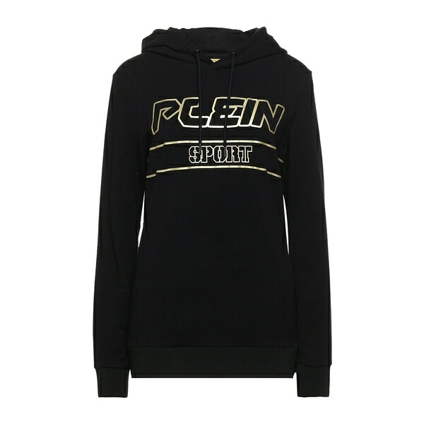 【貨物輸送無料】 飾り気の無い運動競技 レディース パーカー・スウェットシャツ アウター Sweatshirts Black トップス-スウェット・トレーナー