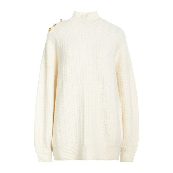 【送料無料】 シアラフェラーニ レディース ニット&セーター アウター Turtlenecks White