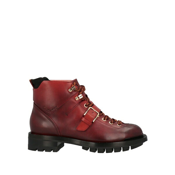 【送料無料】 サントーニ レディース ブーツ シューズ Ankle boots Red 57,640円