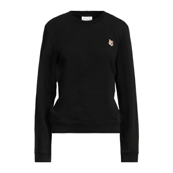 【送料無料】 メゾン キツネ レディース パーカー・スウェットシャツ アウター Sweatshirts Black