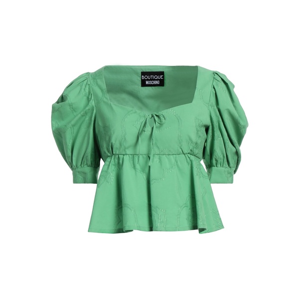 【送料無料】 モスキーノ レディース Tシャツ トップス Tops Green