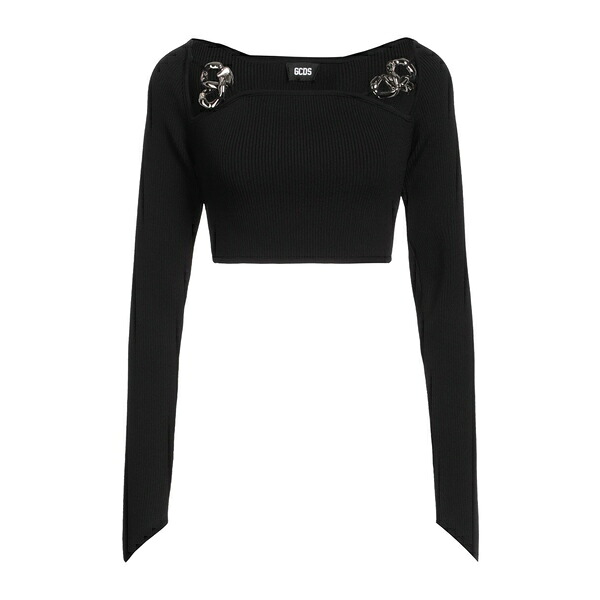 【送料無料】 ジーシーディーエス レディース ニット&セーター アウター Sweaters Black