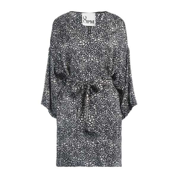 【貨物輸送無料】 エイト・ピーエム レディース 衣装 トップス Mini dresses Black