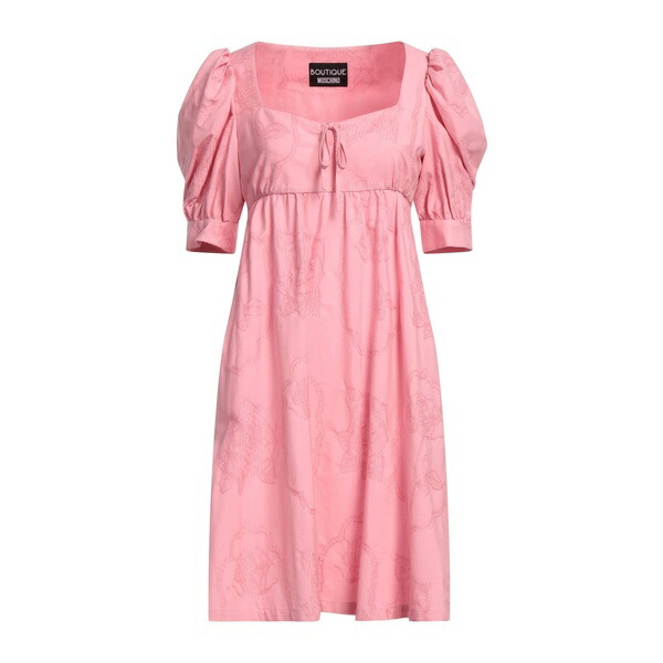 【送料無料】 モスキーノ レディース ワンピース トップス Mini dresses Pink