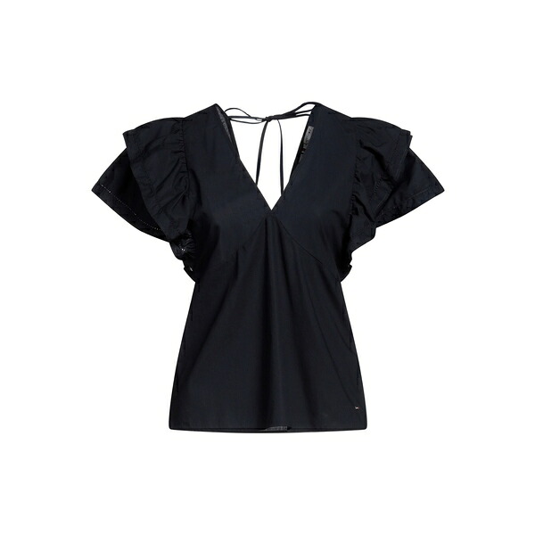 【送料無料】 トミー ヒルフィガー レディース Tシャツ トップス Tops Blue