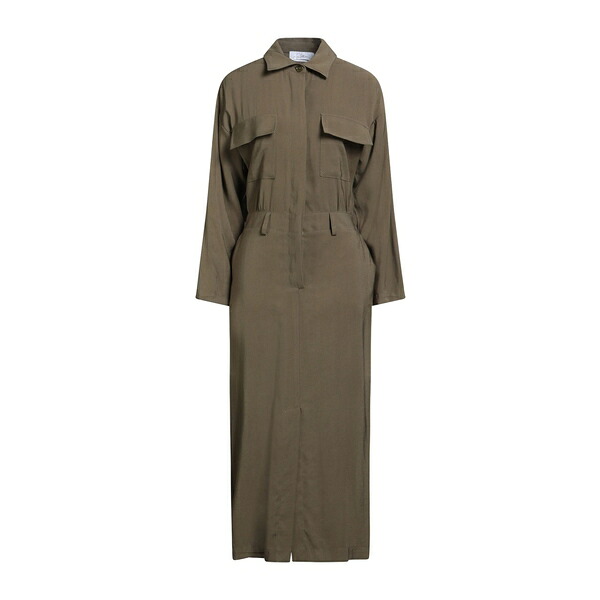 【送料無料】 ソーアリュール レディース ワンピース トップス Maxi dresses Green