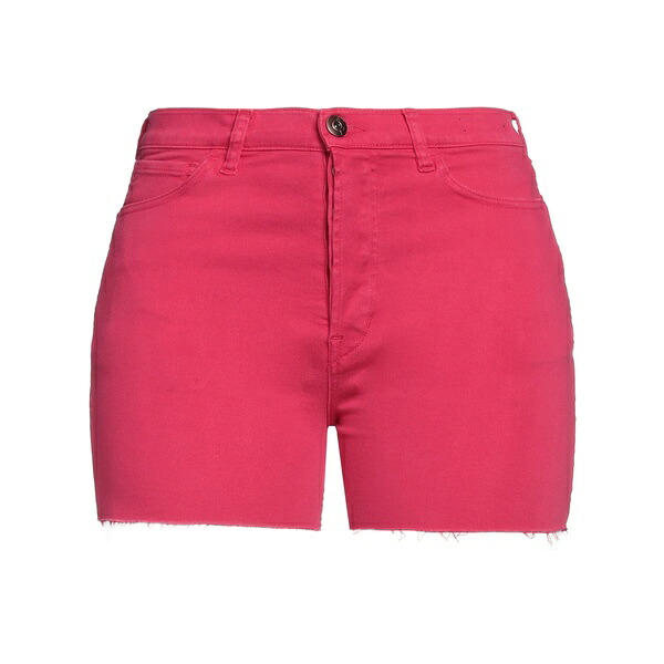 【送料無料】 スリーバイニューヨーク レディース デニムパンツ ボトムス Denim shorts Pink