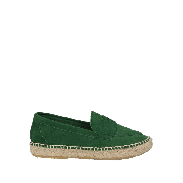 【送料無料】 アバルカ レディース スリッポン・ローファー シューズ Loafers Green