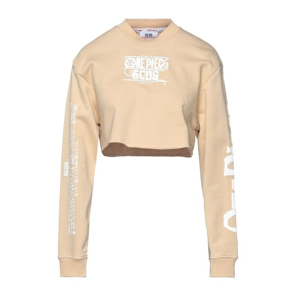 【貨物輸送無料】 ジーシーディーエス レディース パーカー・スウェットシャツ アウター Sweatshirts Beige