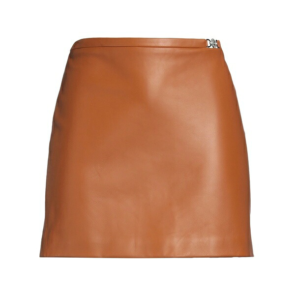 【送料無料】 ヴェルサーチ レディース スカート ボトムス Mini skirts Brown|asty