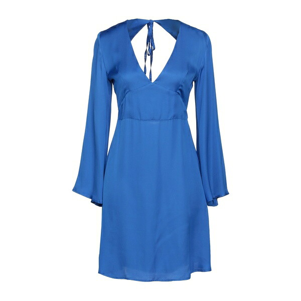 【送料無料】 カオス レディース ワンピース トップス Mini dresses Blue