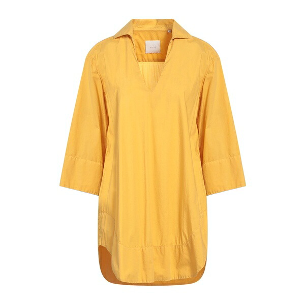 【送料無料】 ザカス レディース ワンピース トップス Mini dresses Yellow