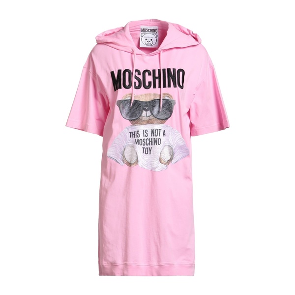 【送料無料】 モスキーノ レディース ワンピース トップス Mini dresses Pink