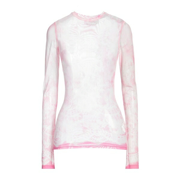 【送料無料】 エムエスジイエム レディース Tシャツ トップス Tops Pink 25,012円