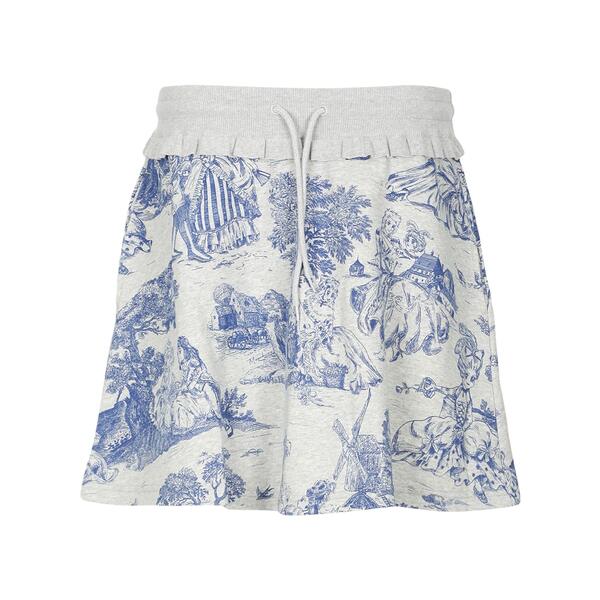 【送料無料】 モスキーノ レディース スカート ボトムス Mini skirts Grey