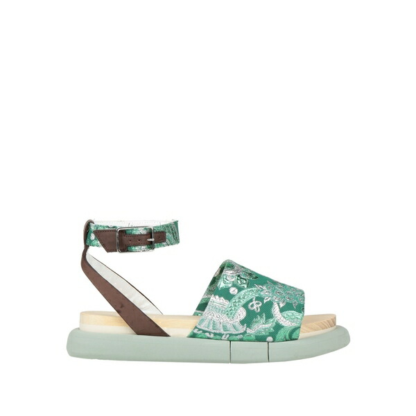 【送料無料】 ファビ レディース サンダル シューズ Sandals Green