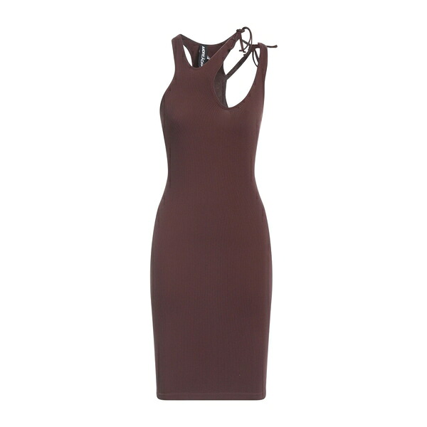 【送料無料】 アンドレダモ レディース ワンピース トップス Mini dresses Brown