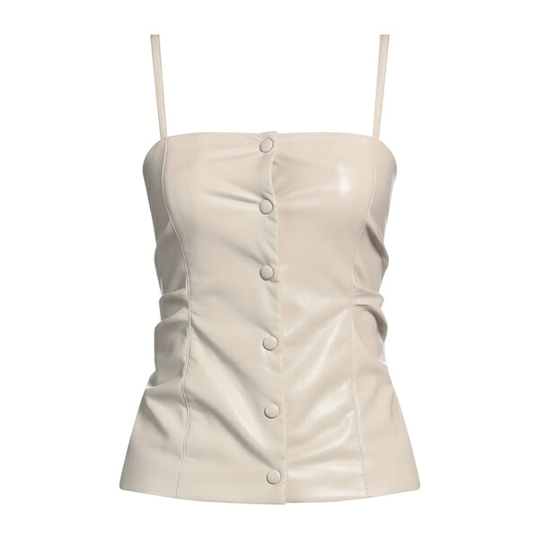 【送料無料】 エリカ・カヴァリーニ レディース Tシャツ トップス Tops Beige
