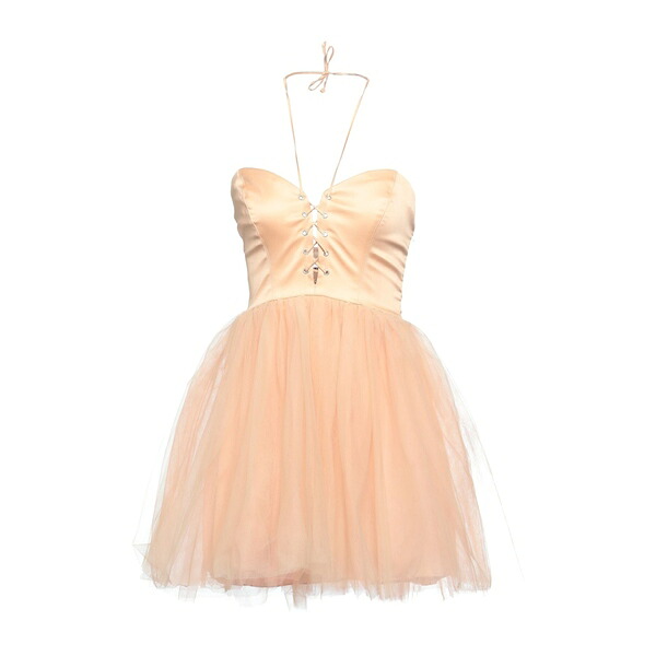 【送料無料】 アニエバイ レディース ワンピース トップス Mini dresses Orange
