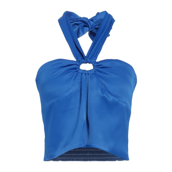 【送料無料】 ハブワン レディース Tシャツ トップス Tops Blue