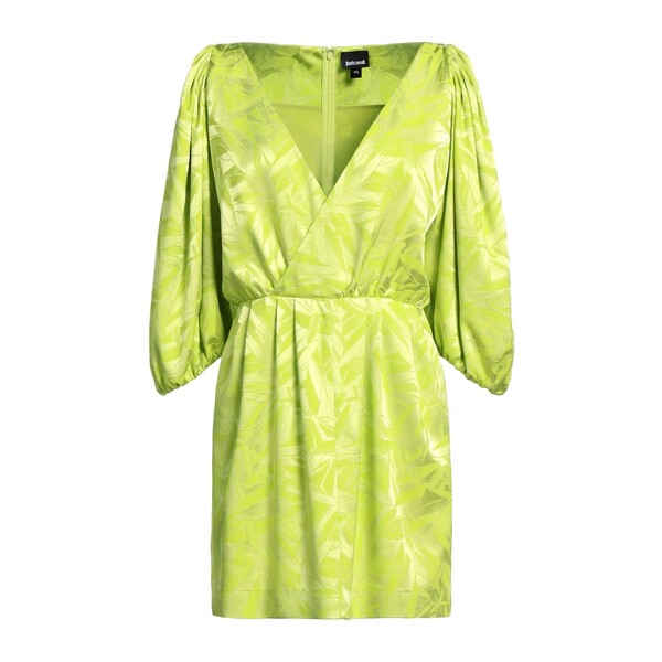 【貨物輸送無料】 ロベルトカヴァリ レディース 衣装 トップス Mini dresses Green