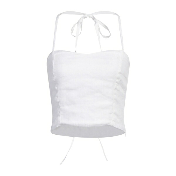 【送料無料】 １２０％リノ レディース Tシャツ トップス Tops White｜asty