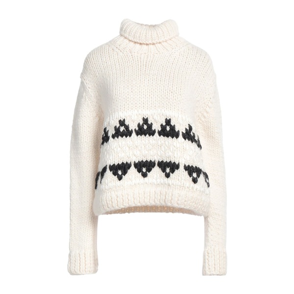 【送料無料】 ジル・サンダー レディース ニット&セーター アウター Turtlenecks White