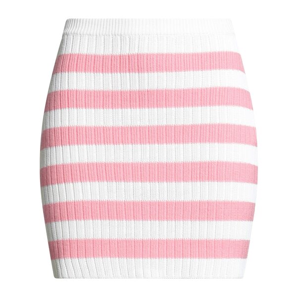 【送料無料】 バルマン レディース スカート ボトムス Mini skirts White｜asty