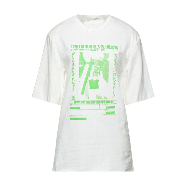 【送料無料】 フィロソフィーデロレンゾセラフィーニ レディース Tシャツ トップス T-shirts White