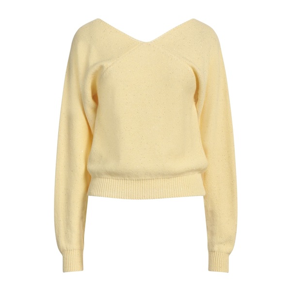 【送料無料】 ファビアナ フィリッピ レディース ニット&セーター アウター Sweaters Yellow｜asty
