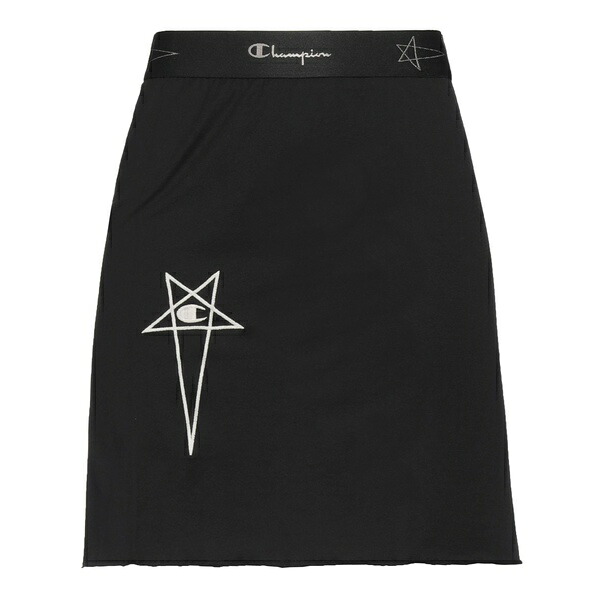 【送料無料】 リックオウエンス レディース スカート ボトムス Mini skirts Black|asty