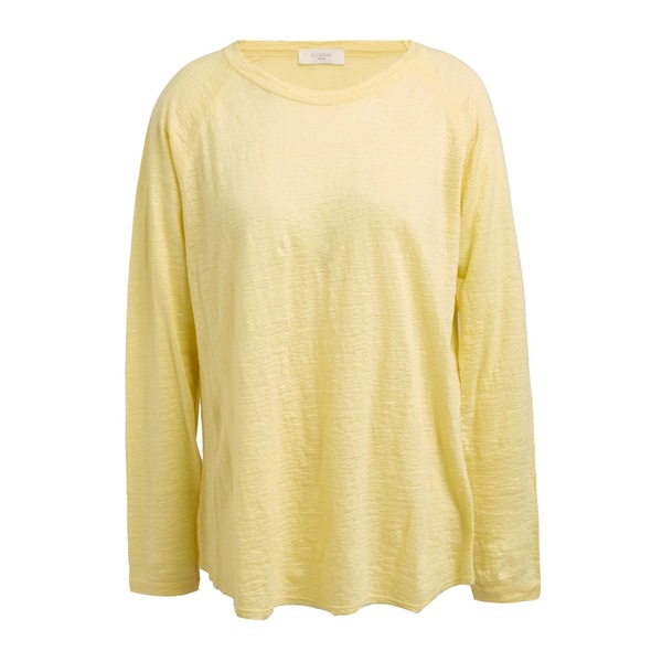 【送料無料】 ザノーネ レディース Tシャツ トップス T-shirts Yellow