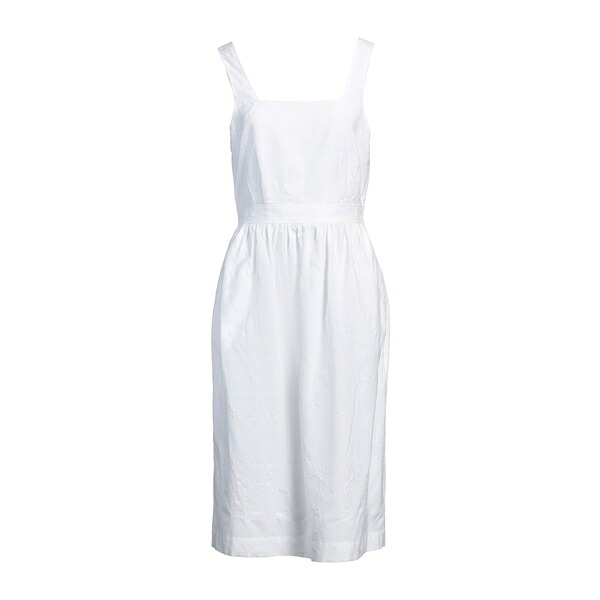 【送料無料】 モスキーノ レディース ワンピース トップス Midi dresses White