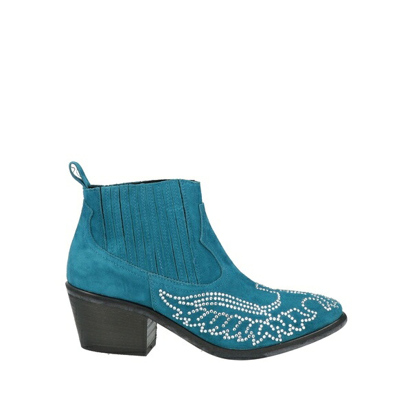 【貨物輸送無料】 ジュ テーム レディース ブーツ シューズ Ankle boots Green