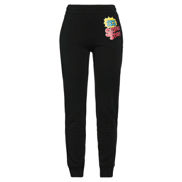 【送料無料】 モスキーノ レディース カジュアルパンツ ボトムス Pants Black