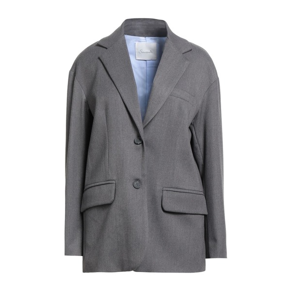 【送料無料】 スーベニアー レディース ジャケット＆ブルゾン アウター Blazers Grey
