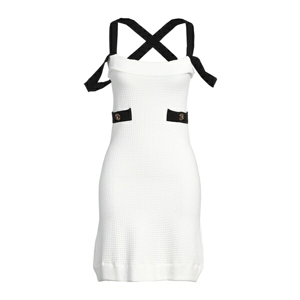 【送料無料】 ジャンパトゥ レディース ワンピース トップス Mini dresses White