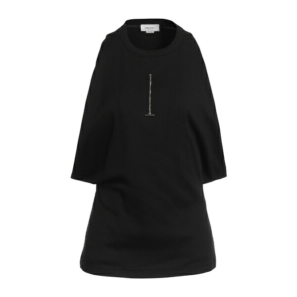 【送料無料】 マックイーン レディース Tシャツ トップス Tops Black|asty