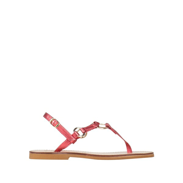 【送料無料】 シャトゥル レディース サンダル シューズ Thong sandals Red