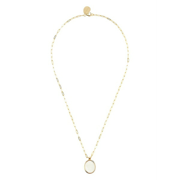 シモーネ・ロシャ レディース ネックレス・チョーカー・ペンダントトップ アクセサリー Porcelain medallion necklace Gold｜asty