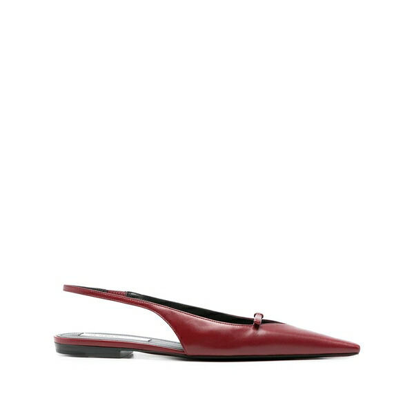 ヴィクトリア ベッカム レディース パンプス シューズ Slingback pointed-toe pumps Red