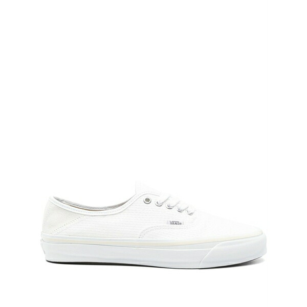 バンズ メンズ スニーカー シューズ Decorative-stitching sneakers White